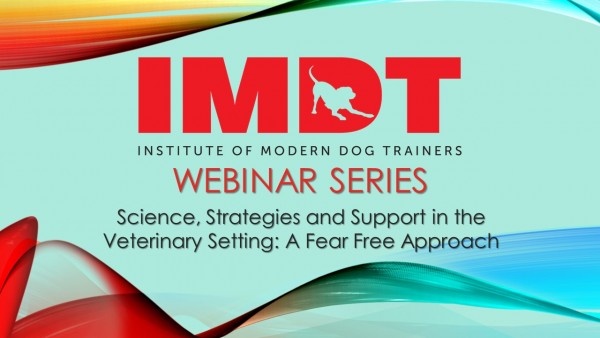 SCIENCE, STRATEGIES AND SUPPORT - A FEAR FREE APPROACH